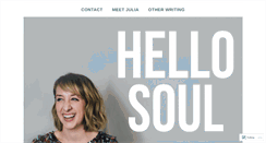 Desktop Screenshot of hellosoulblog.com